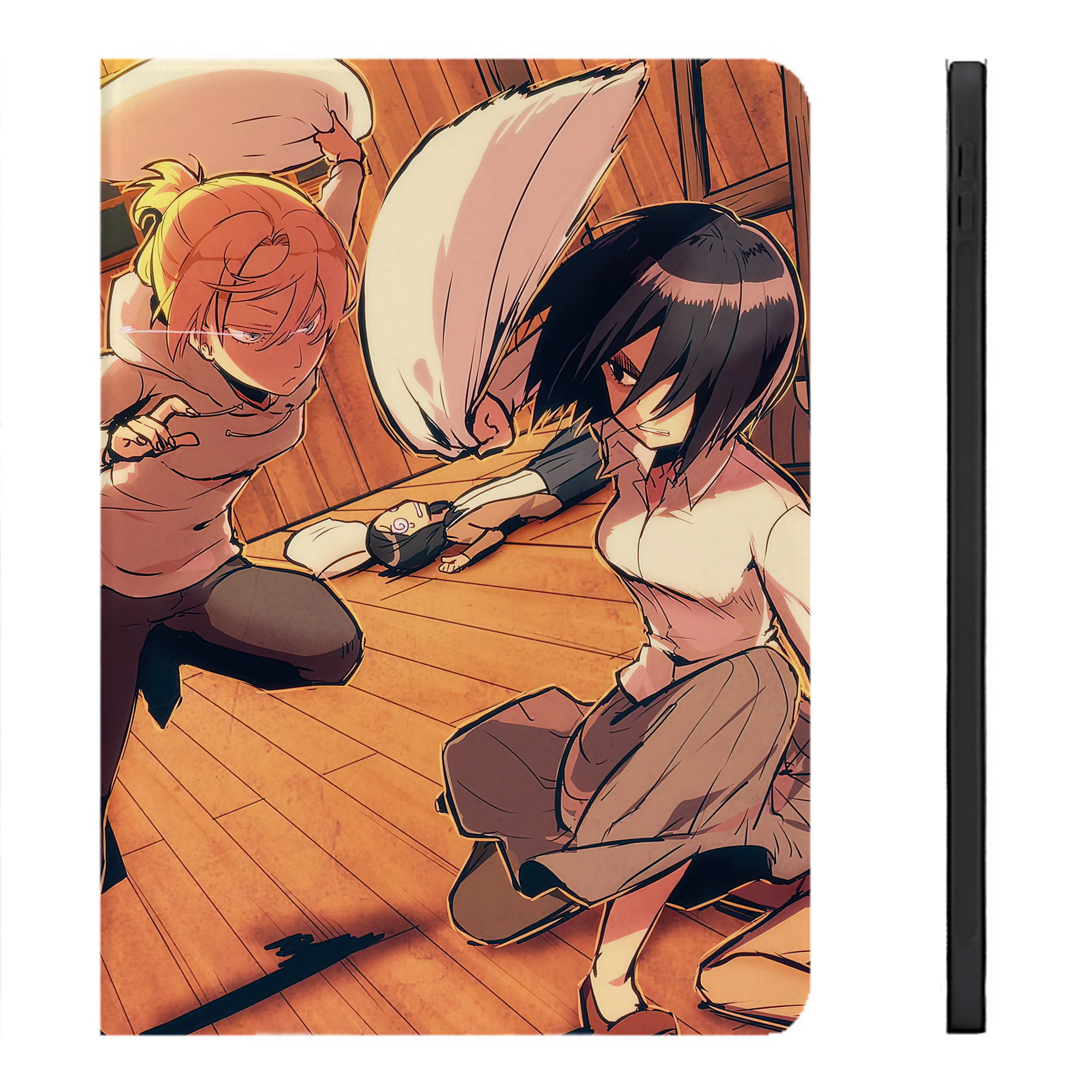 （画像用） 進撃の巨人 Attack on Titan IPadケース ペンホルダー付き ブックスタイルデザイン